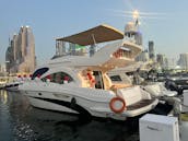 Charter a 50ft Luxury Yacht for up to 15 Guests in Dubai, United Arab Emirates