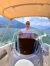 AS 570 Open Deck Boat Rental in MENAGGIO, Italy