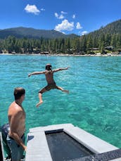 Floating Waterpark Pontoon in Lake Tahoe