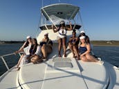 36ft Phoenix Sportfishing Yacht! Cruising from North Padre Island to Port Aransas