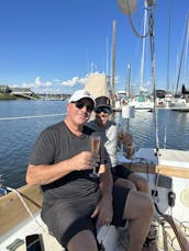 Sailing on the Columbia River aboard 27' Cape Dory Sailing Vessel