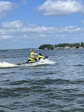 Alquiler de motos acuáticas Seadoo en el lago Conroe