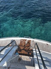 Iate a motor V65' Open Princess /Cannes, Golfe Juan, St Tropez, Mônaco, Antibes