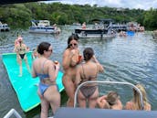 15 - Passenger Pontoon Boat with Highly Experienced Captain on Lake Austin!
