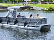 PONTOON PARTY BARGE UP TO 14 PEOPLE! ASK ABOUT SPECIALS GOING ON THIS WEEK