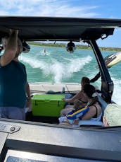 Wakesurf or Just Relax on Canyon Lake with our Experienced Captain
