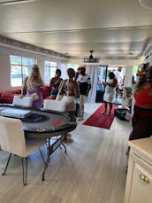 86ft Luxury Houseboat Party Charter in Buford, Georgia