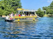 The Banana Pontoon Boat is ready for you and 24 friends!