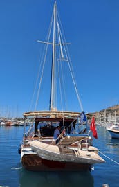 Enjoy private daily or multi-day tours onboard 2 cabinned gulet in Bodrum