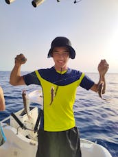 Fishing charter in Castellammare del Golfo, Sicilia with Captain Bruno