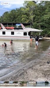 Location de soirée en péniche de luxe de 86 pieds à Buford, en Géorgie