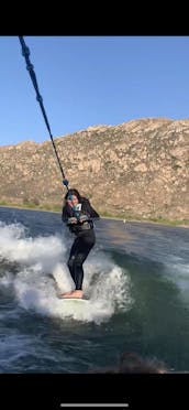 24ft Heyday Surf Boat for rent on Lake Perris