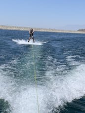 24ft Heyday Surf Boat for rent on Lake Perris