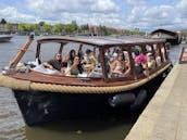 Private boat hire in Amsterdam with captain & bar!