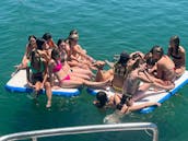 Barco de festa personalizado para 40 pessoas na Marina de Tel Aviv