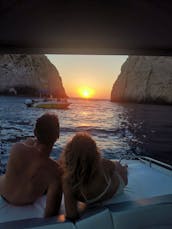 "Zante Adventure Yachts" Coronet 24ft day cruise Yacht charter with captain 