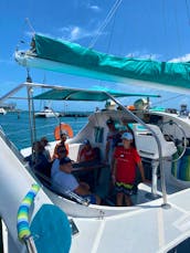 Catamaran 38' Private tour to Isla Mujeres / Cancun / Playa del Carmen