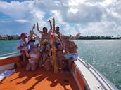 60' Ferretti Power Mega Yacht for 13 Person in Miami, Florida