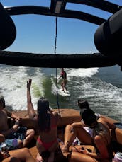 Wakeboat capitaneado de 23 pies en Nashville: Percy Priest Lake y Old Hickory Lake