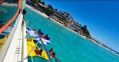 Great deal in Cancun | 60 ft Azimut Flybridge Yacht Charter - 5 hours minimum | 