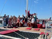 Catamarã Party Boat de 50 pés em Miami ($1.200 POR HORA)