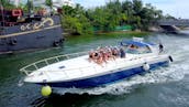 Sea Ray de 63 pés para acomodar até 28 pessoas a bordo de Cancún e Isla Mujeres!