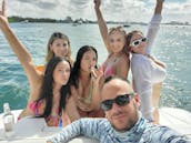 💥 El mejor yate a motor Sea Ray de 37 pies, el mejor alquiler en Miami para hasta 12 personas