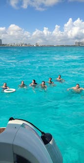Great deal in Cancun | 60 ft Azimut Flybridge Yacht Charter - 5 hours minimum | 