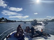 Incrível barco de festa para alugar um iate de 42 pés em Ft Lauderdale!