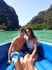 Speedboat charter 1 or 2 engines available ao nang krabi thailand