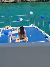 🤩 BARCO DE LUXO PARA DESPEDIDA DE SOLTEIRA/ANIVERSÁRIO VIP PRIVADA na Praia de Sosua.