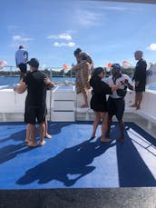 🛥🤩LUXURY YACHT PARTY SAILING AND Swimming in SOSUA,puerto plata.