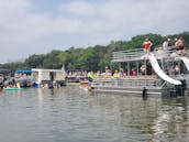 Lowes Boat SF212 Pontoon Rental In Austin, TX