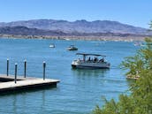 Sun Tracker Party Barge Rental in Lake Havasu City, Arizona!!
