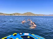 SAGUARO LAKE TOURS-Coach 30ft 12 Passenger Party/Fun Pontoon on Saguaro Lake