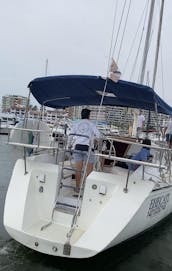 Sailing is unique in Puerto Vallarta on board the Catalina 42 Sailing Yacht!