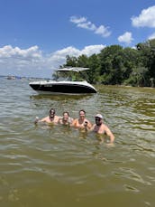 Spacious Deck Boat at Lake Livingston