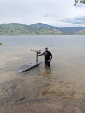 Efoiling en el embalse de Deer Creek