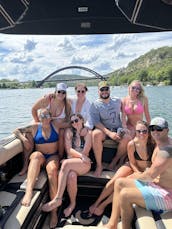 Luxury Surf Boat on Lake Austin