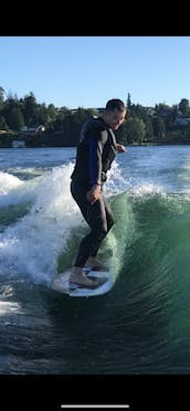 Bote de wakeboard y surf Axis A22 en el norte de Seattle, Washington (Seattle/Bellevue/Everett)