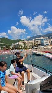 A Luxury Boat for Cruising around the Coast of Montenegro