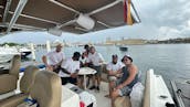 Iate de atum de 38 pés para visitar ilhas em Cartagena Cholon Baru Islas del Rosario 