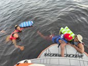  Surf & Wakeboard boat & GRILL in Orlando- Moomba Craz