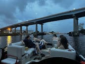 Double Decker Party Hut Pontoon Rental in North Myrtle Beach