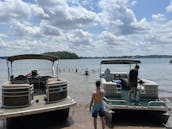 (2) Pontoon boats for BIG GROUP!!! - 2 Pontoons double the fun! 22ft and 26ft