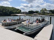 (2) Pontoon boats for BIG GROUP!!! - 2 Pontoons double the fun! 22ft and 26ft