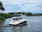 Un día perfecto en el agua: alquiler de crucero SeaRay Cabin Cruiser de 24 pies