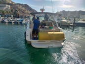 34ft Brown Sea Ray Sundancer Motor Yacht Rental in Cabo San Lucas