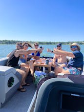 Summer Time Fun "2023 24ft. Pontoon Boat" @ Lake Ray Hubbard