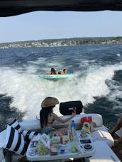 🛥️ Fully loaded Luxury Sport Yacht Departing from Lake Union Downtown Seattle!